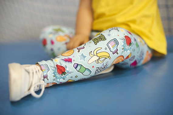 Lange Leggings für Kinder - You Go Girl