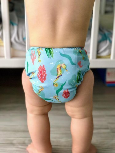 Diaper cover SEAHORSE