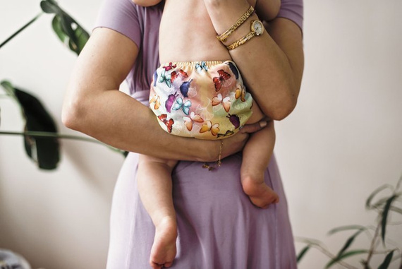 Pocket diaper BUTTERFLIES