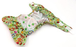 Diaper cover FLOWERS  5-15 kg with VELCRO