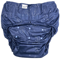 Reusable diaper for adults with insert - ANCHORS