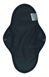 Große L Stoffbinde - SCHWARZ