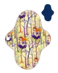 MEDIUM M Cloth Menstrual Pad - BREAST-FEEDING