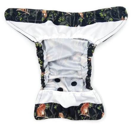 Newborn Diaper Cover 3-7kg - NIGHT IN THE FOREST