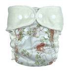 Fitted diaper with PUL & EVO 8-14kg "Day in the forest"