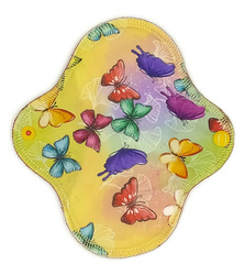 KLEINE S Stoffbinde - SCHMETTERLINGE