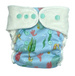 Fitted diaper with PUL & EVO "Seahorse"