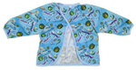 Long sleeved bib, waterproof, with built-in pocket bag In the Dragonfly